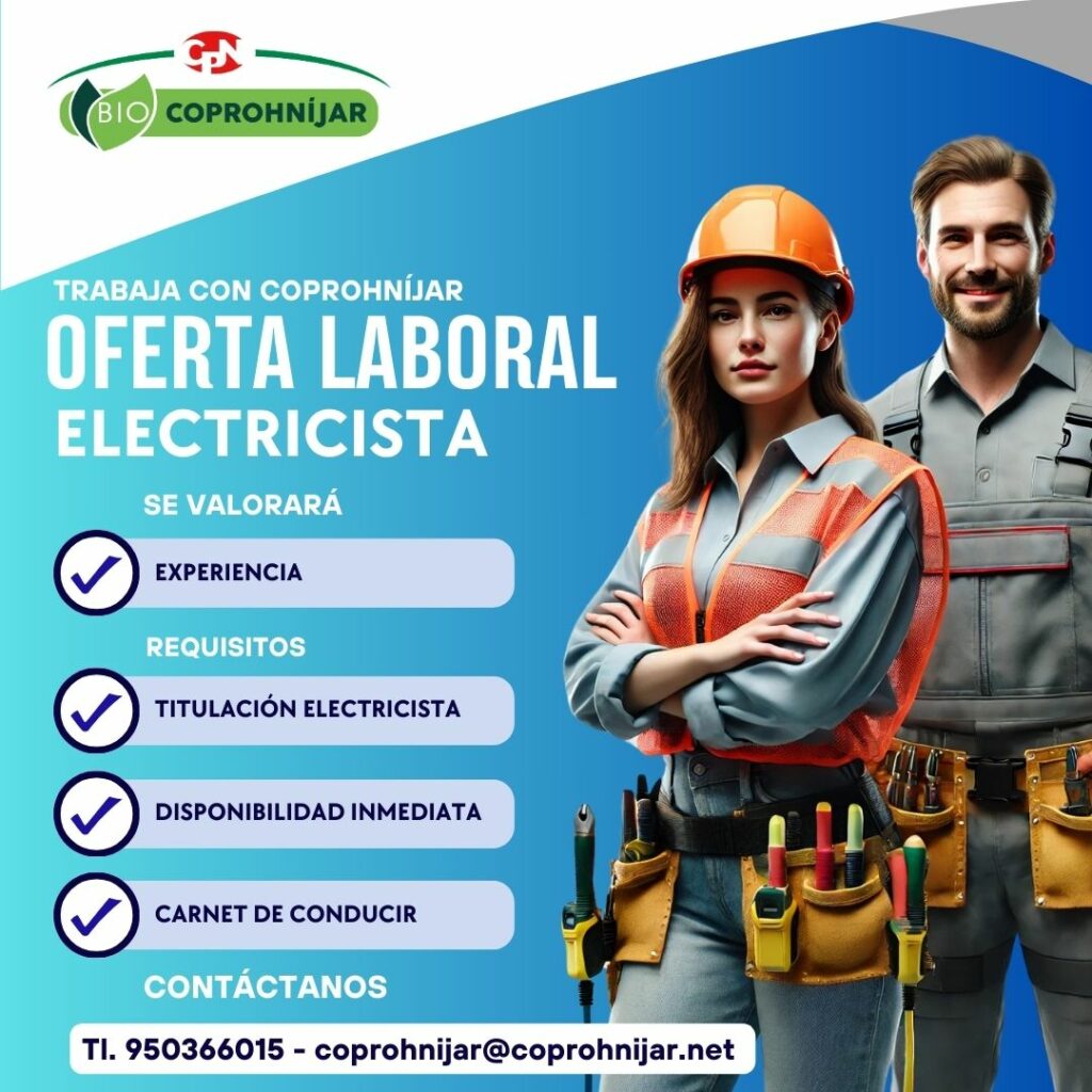 Oferta de empleo - Electricista